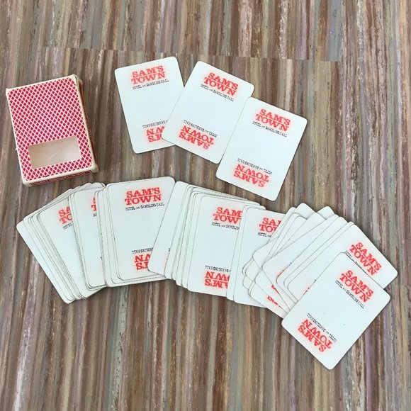 Sam's Town Hotel & Gambling Hall Bee Playing Cards Club Special Heavy Wear - Picture 7 of 7